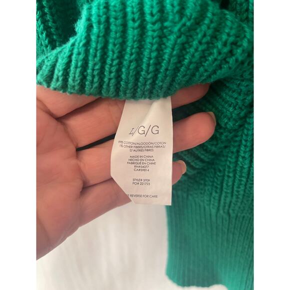 CABi Lucky Kelly Green LS Snap Close Size Large Women’s Cardigan - Picture 6 of 7